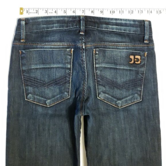 Joe's PROVOCATEUR BOOT CUT Faded Dark Jeans 26 - Picture 3 of 8
